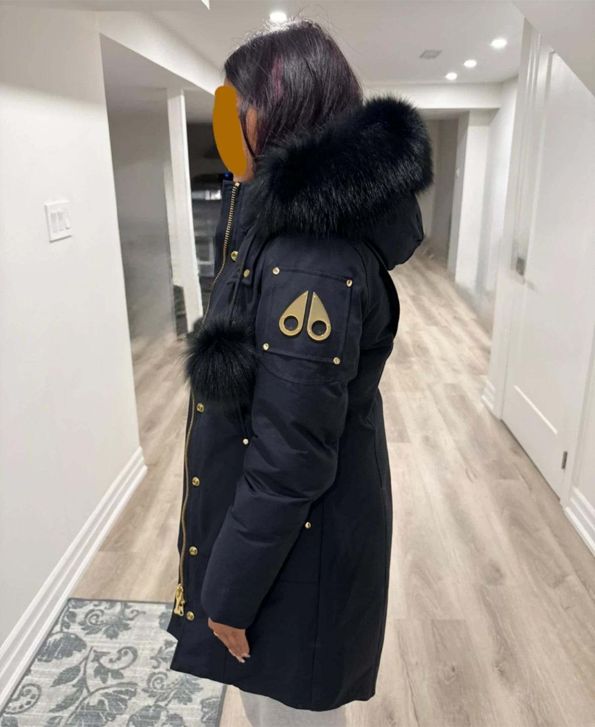 Women’s Gold Moose Knuckles Grand Metis Parka - photo 5