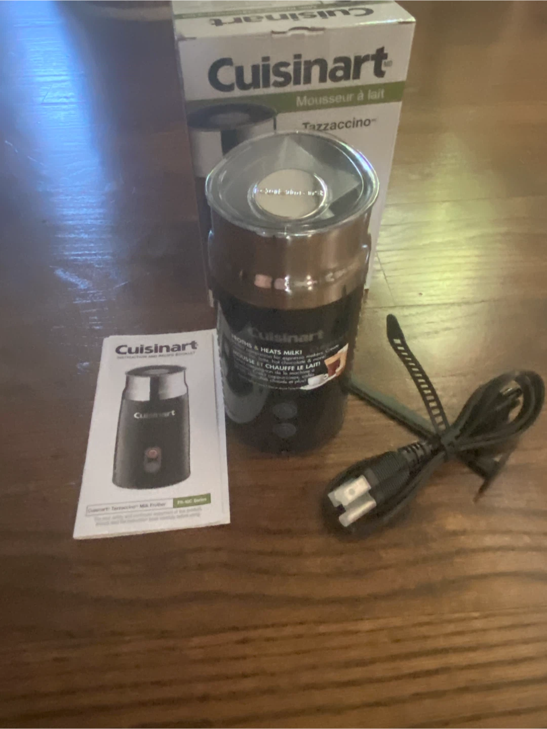 Cuisinart Tazzaccino Milk Frother, NEW - photo 2