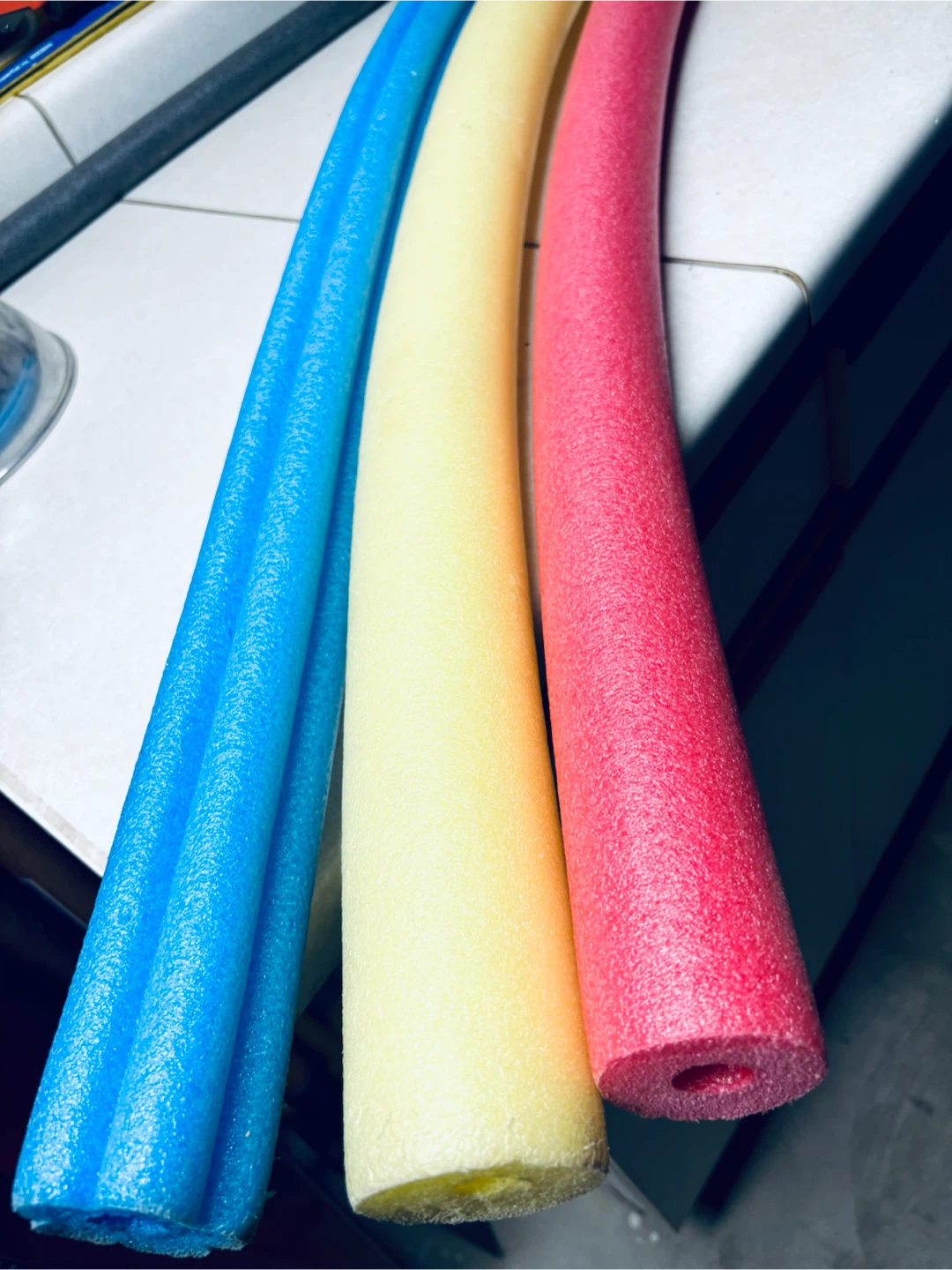 3 NEW 60” Hollow Foam Pool Noodles