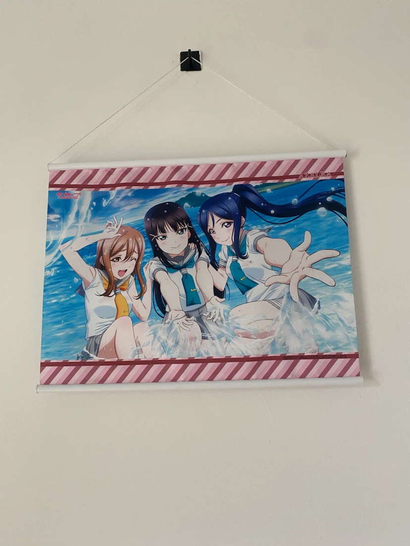 Anime fabric wall scrolls/hanging, assorted starting at $15