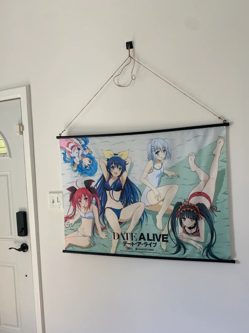 Anime fabric wall scrolls/hanging, assorted starting at $15 - photo 3