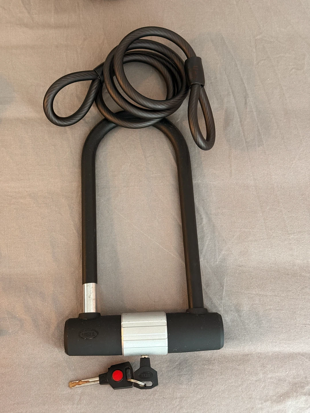 Sportneer Bike Chain Lock and Bell U-Locks - photo 2