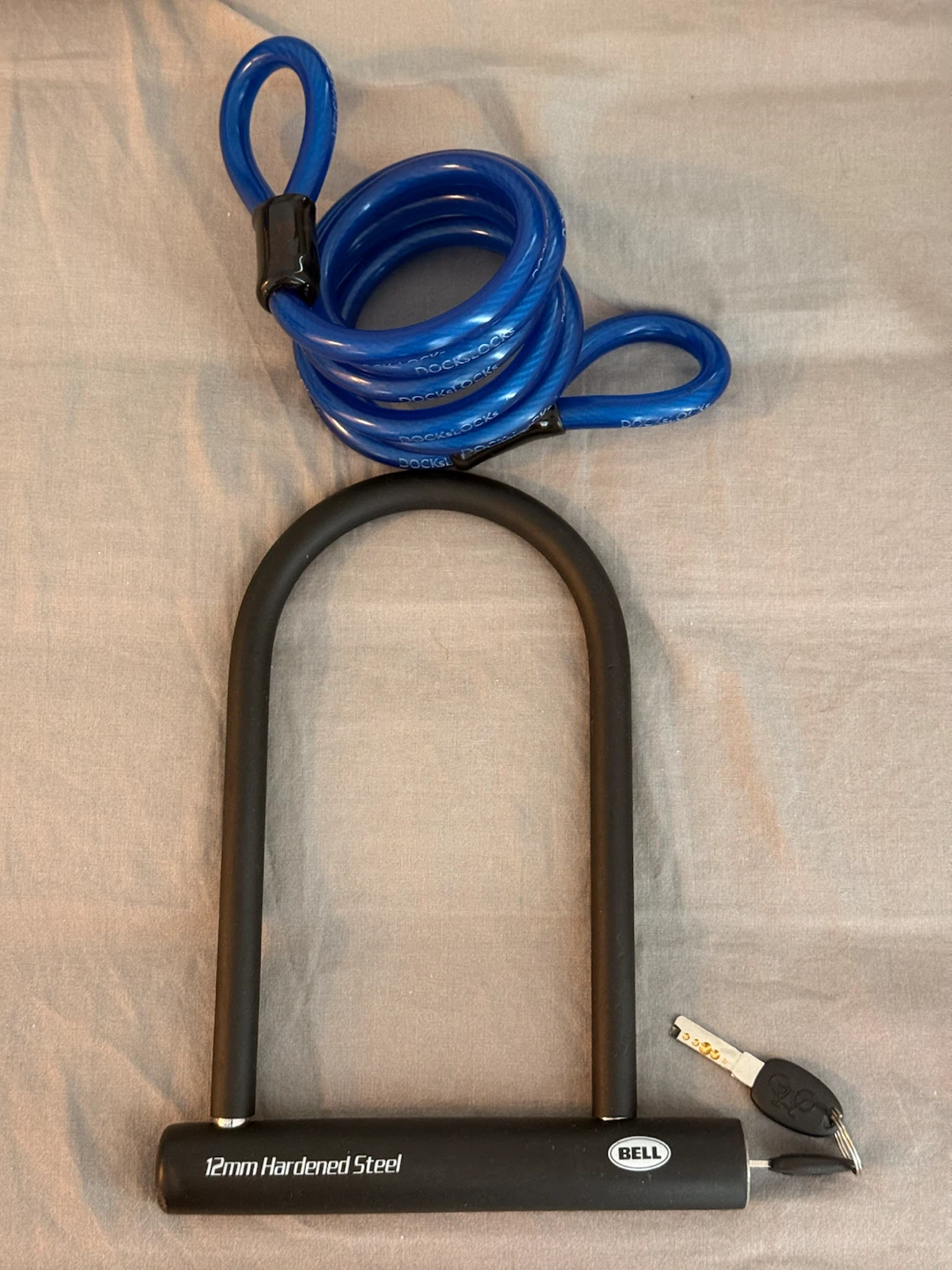 Sportneer Bike Chain Lock and Bell U-Locks - photo 3