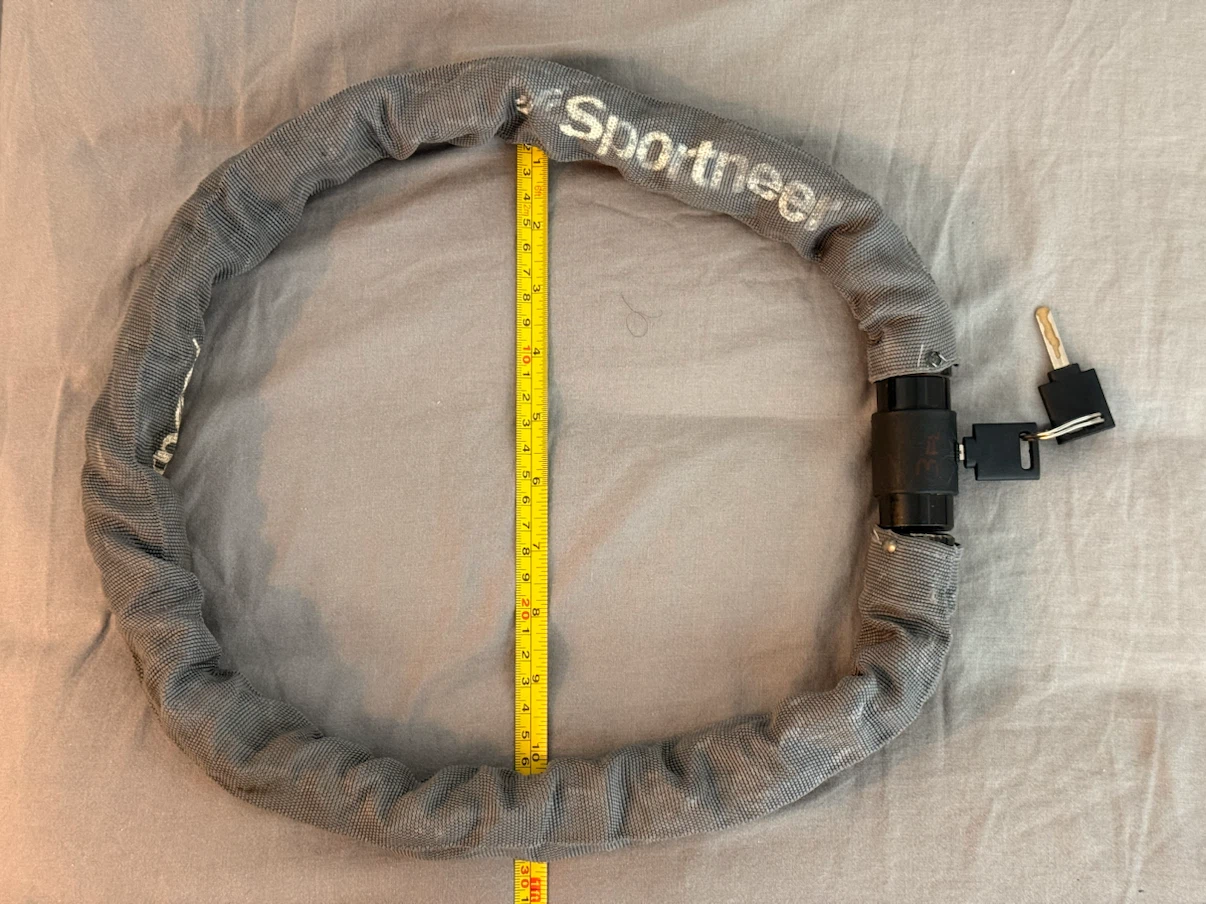 Sportneer Bike Chain Lock and Bell U-Locks - photo 4