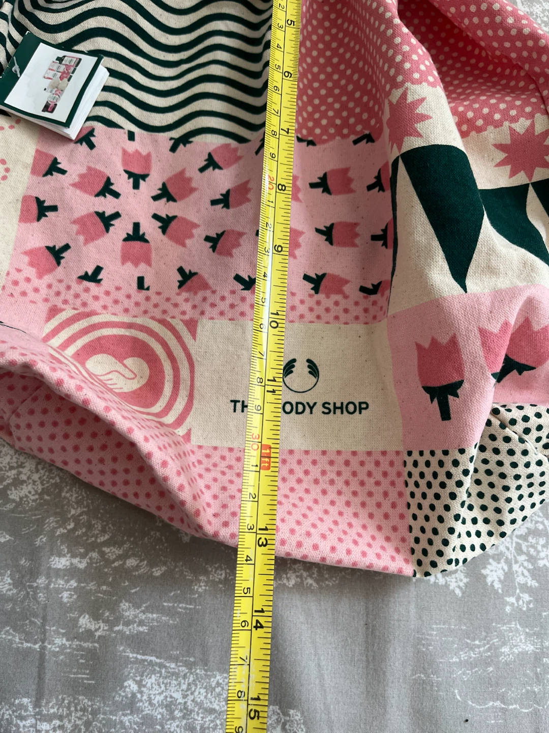The Body Shop Patchwork Tote Bag
