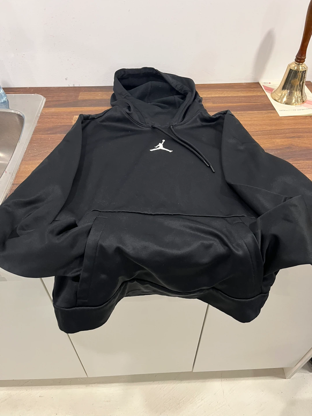 Jordan Black Hoodie - Size Medium - photo 2