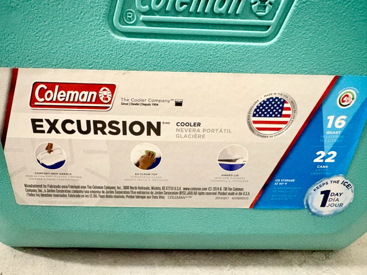 Coleman Excursion Cooler - 16 Quart - photo 3