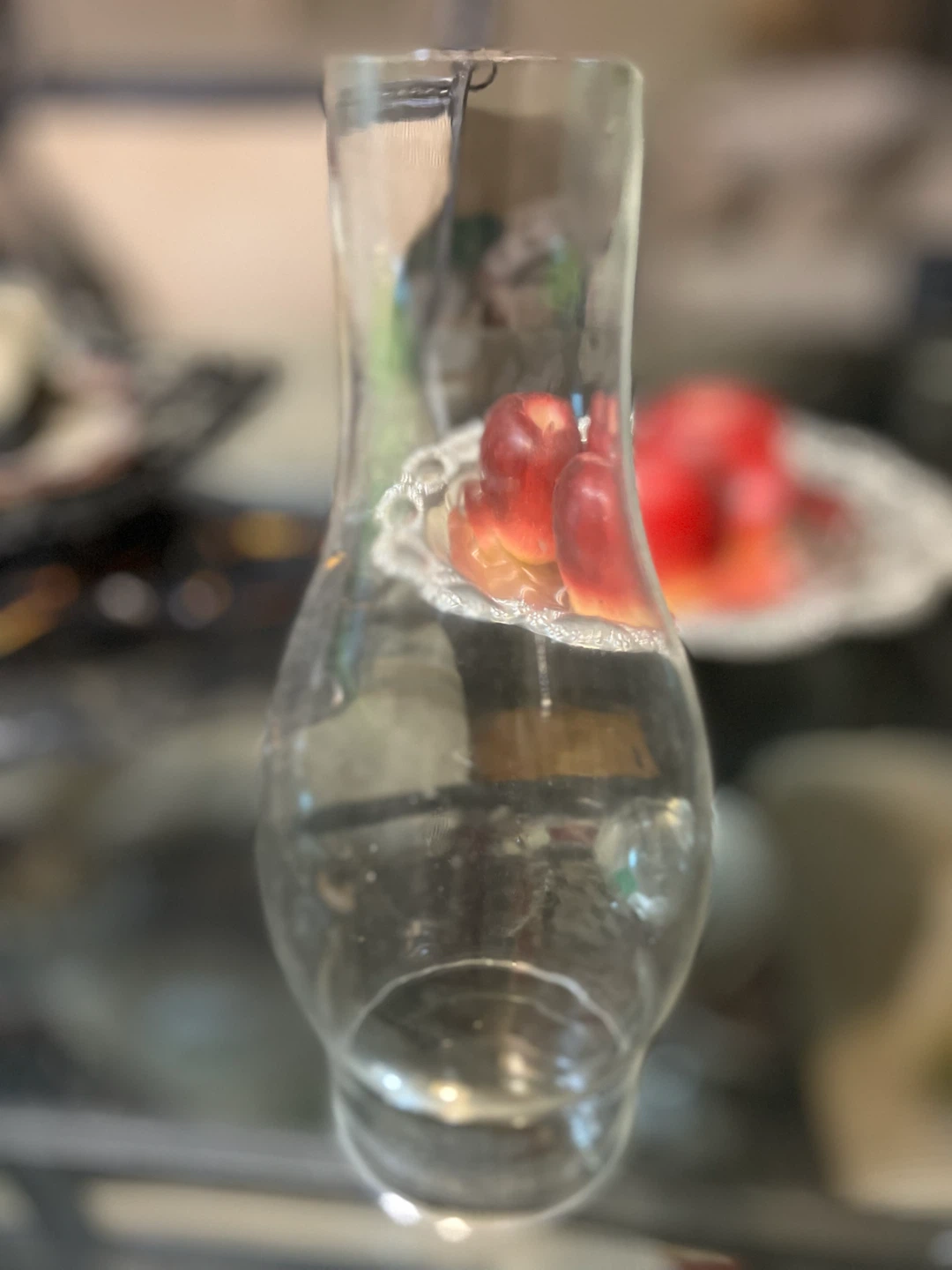 Glass Hurricane Lamp Shade