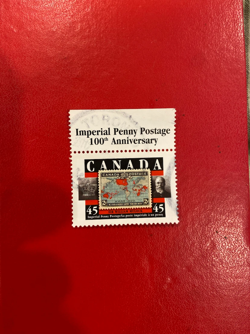 Canada Imperial Penny Postage 100th Anniversary Stamp