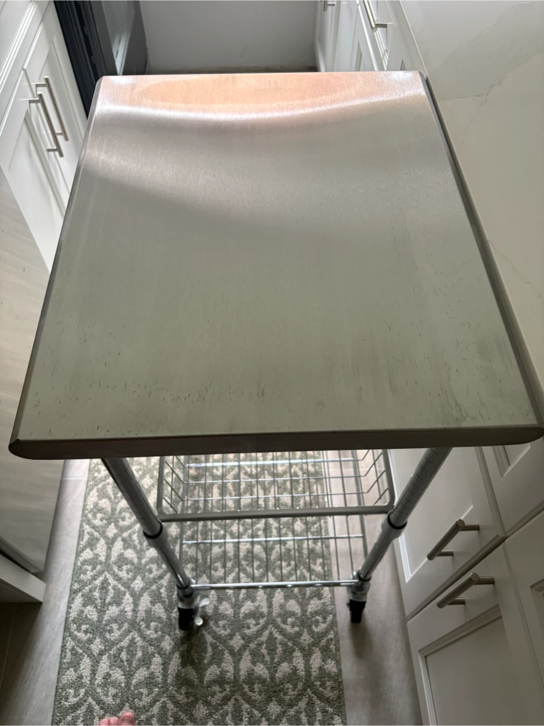 Stainless Steel NSF-Certified Utility Worktable Cart - photo 5