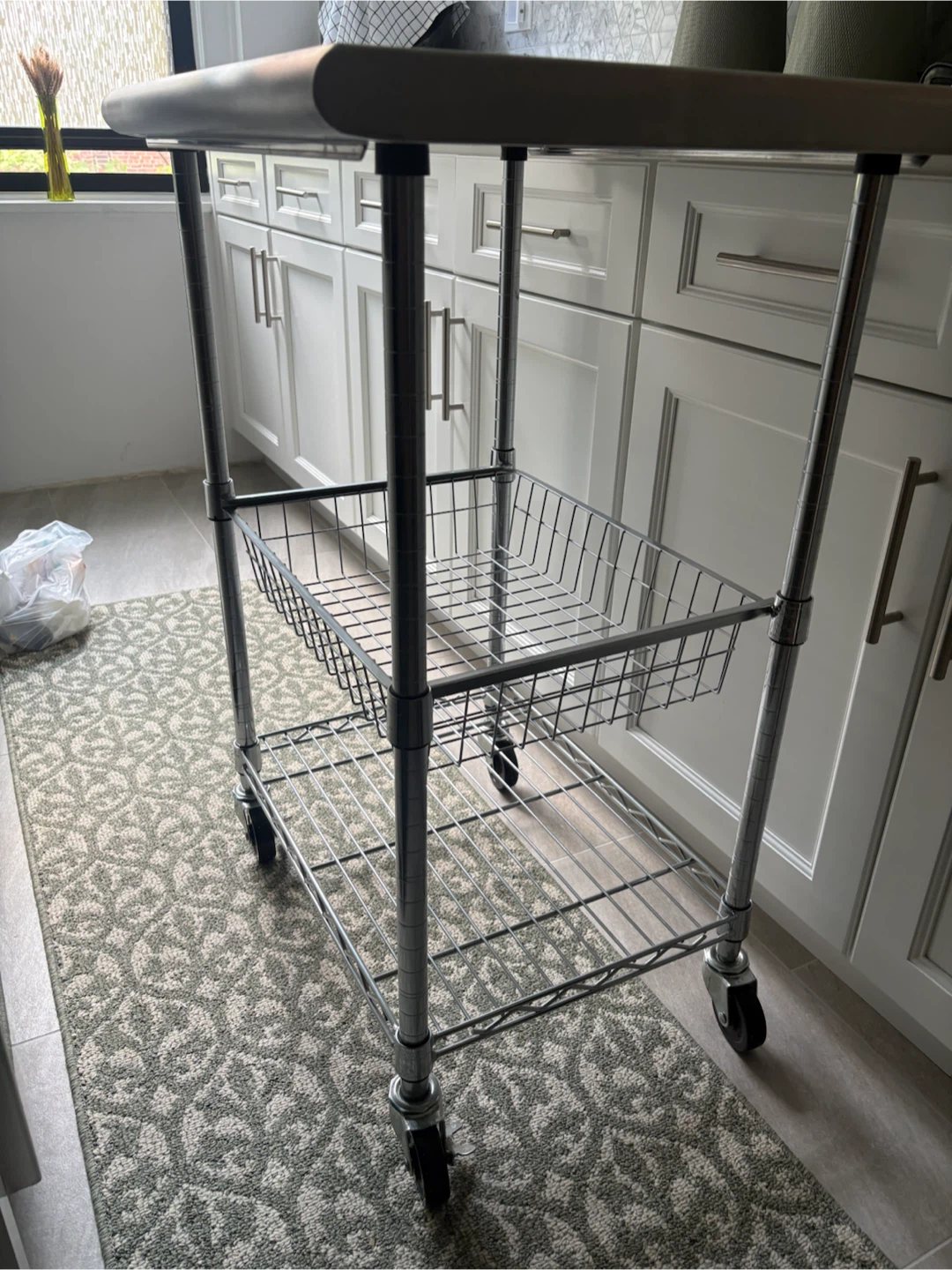 Stainless Steel NSF-Certified Utility Worktable Cart - photo 4