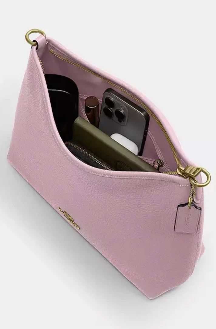 COACH Laurel Shoulder Bag COLOR: GOLD/CARNATION - photo 3