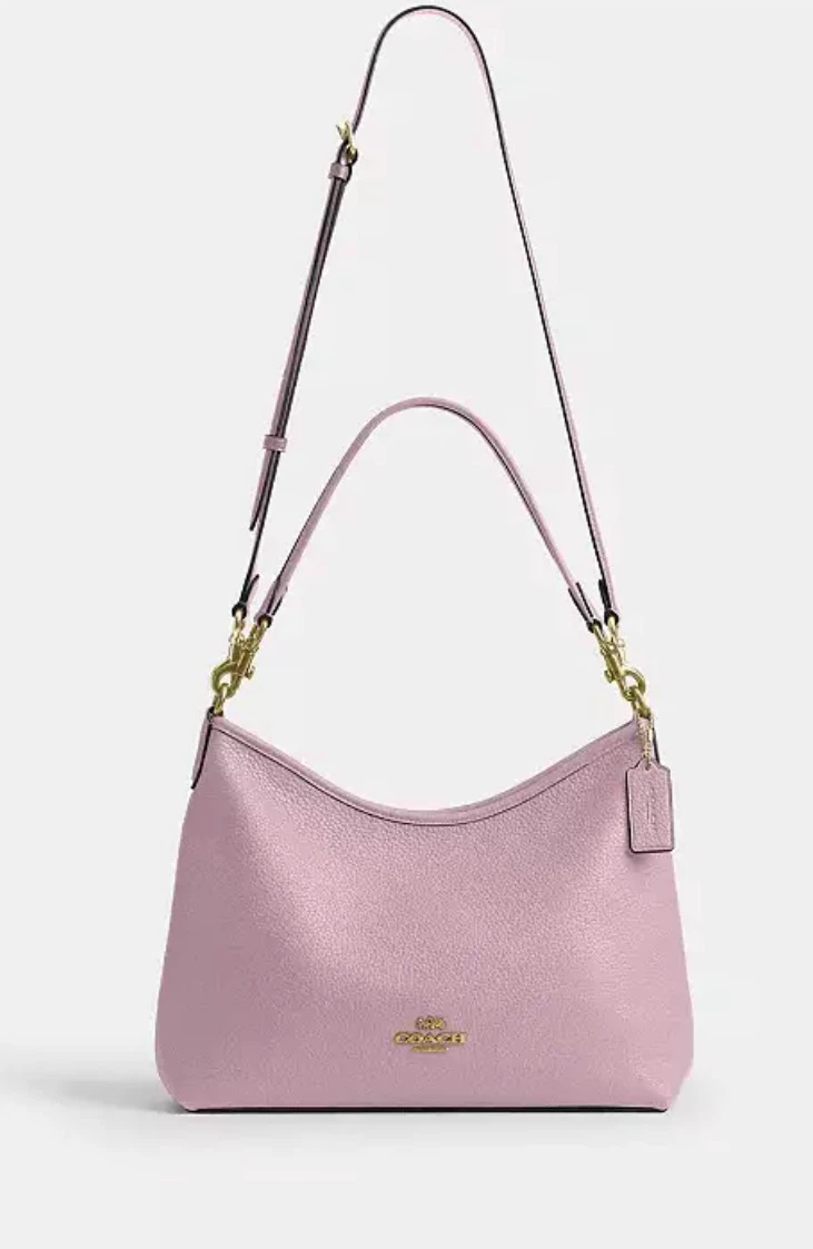 COACH Laurel Shoulder Bag COLOR: GOLD/CARNATION - photo 5