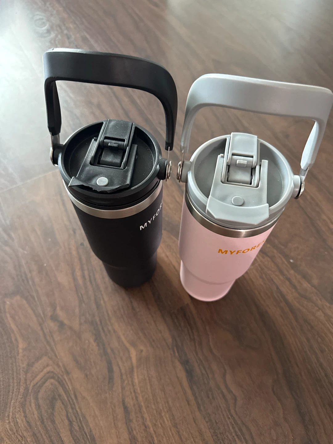 MYFOREST Tumblers with Handles - Black & Pink - photo 4