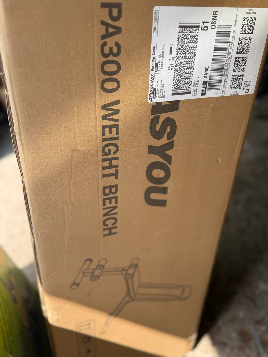 PASYOU PA300 Weight Bench