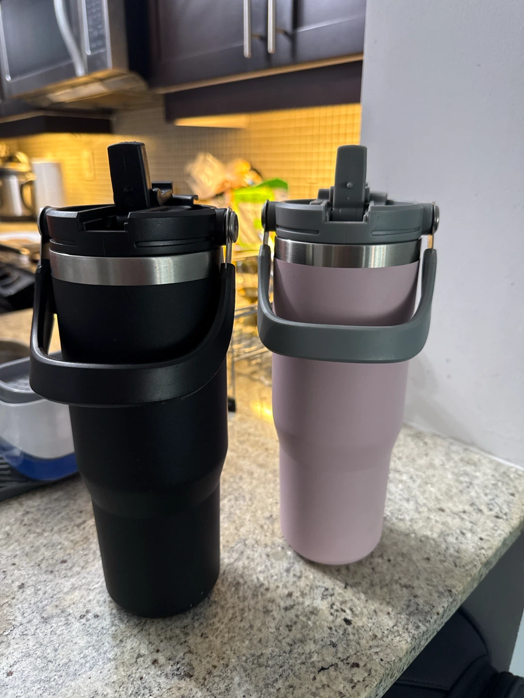 MYFOREST Tumblers with Handles - Black & Pink - photo 5