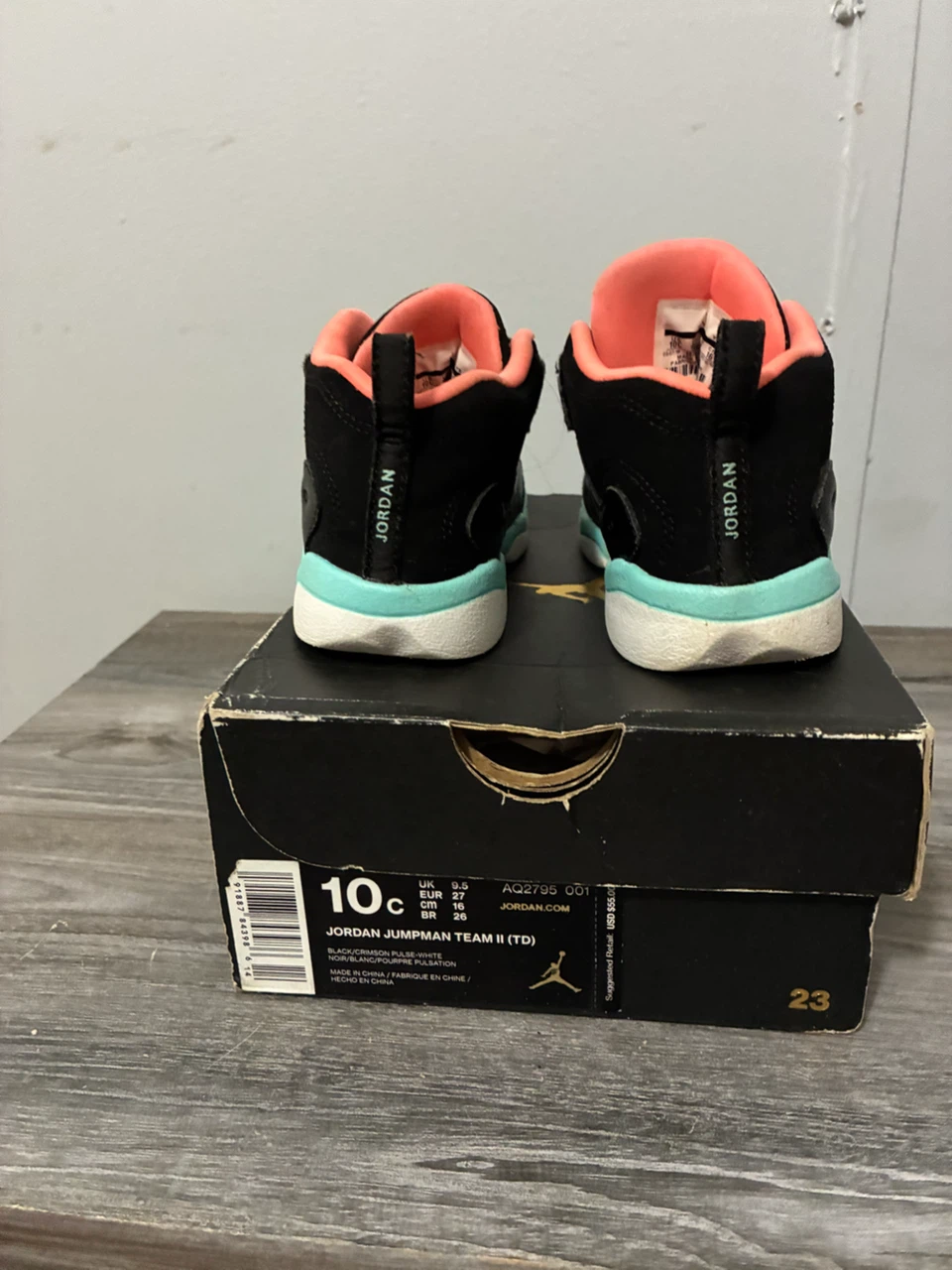 Jordan Jumpman Team II (TD) Toddler Shoes - photo 3
