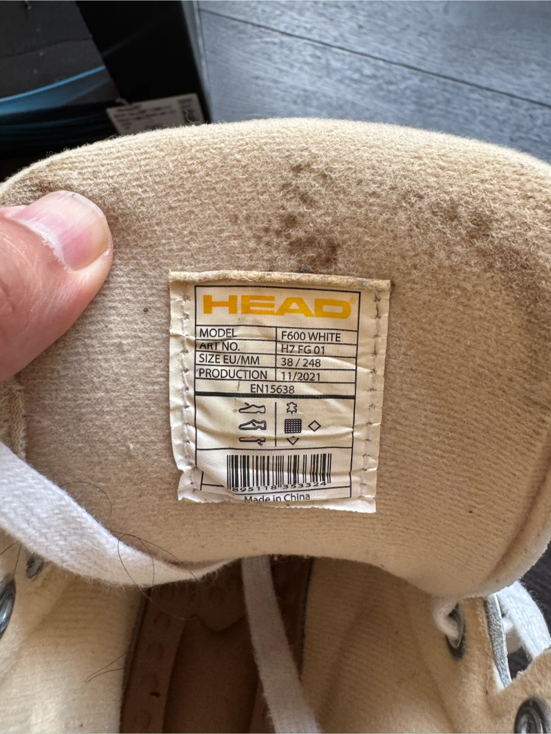 HEAD F600 White Figure Skates - photo 2