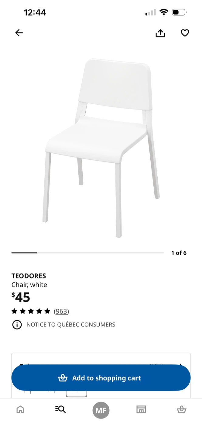 Bundle IKEA TEODORES Chairs (Set of 2) & TABLE VIHALS - photo 3