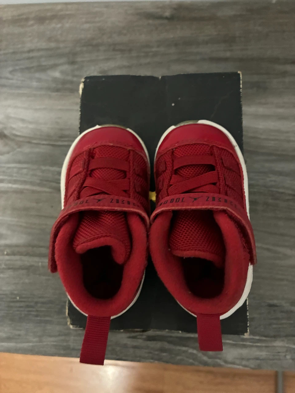 Jordan 11 Retro BT Toddler Shoes Red - photo 4