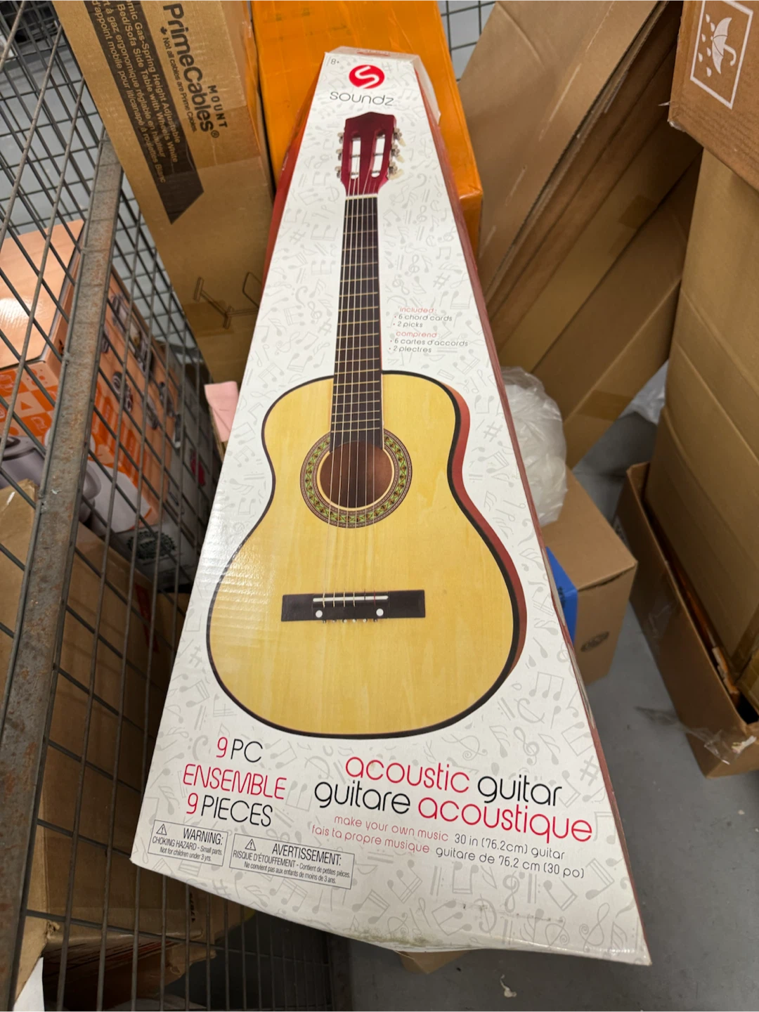 Soundz 9 Piece Acoustic Guitar Ensemble