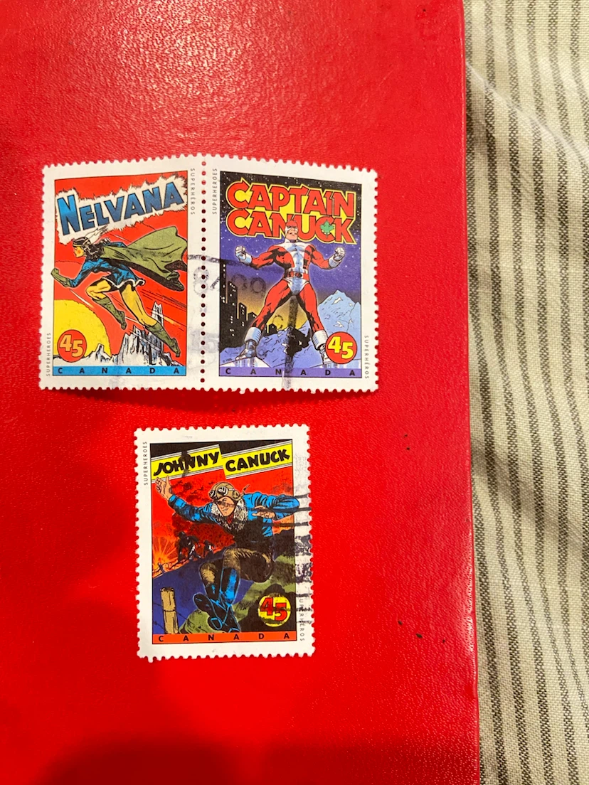 Canadian Superhero  - Nelvana, Captain Canuck, Johnny Canuck