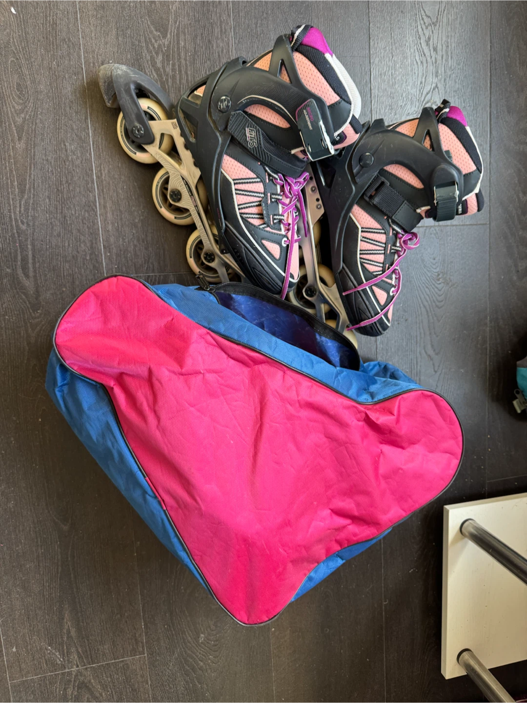 Decathlon Inline Skates with Bag - Size UK 5-7