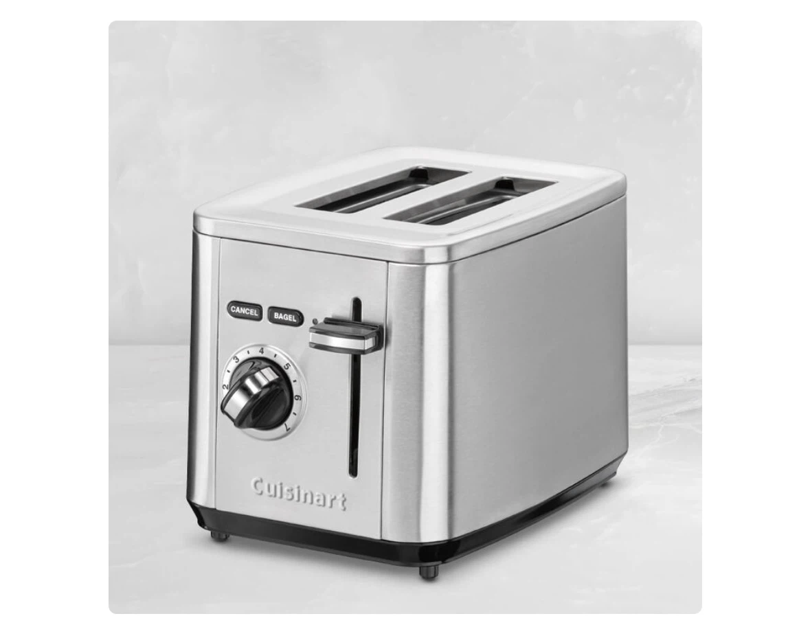 Cuisinart 2-Slice Stainless Steel Toaster
