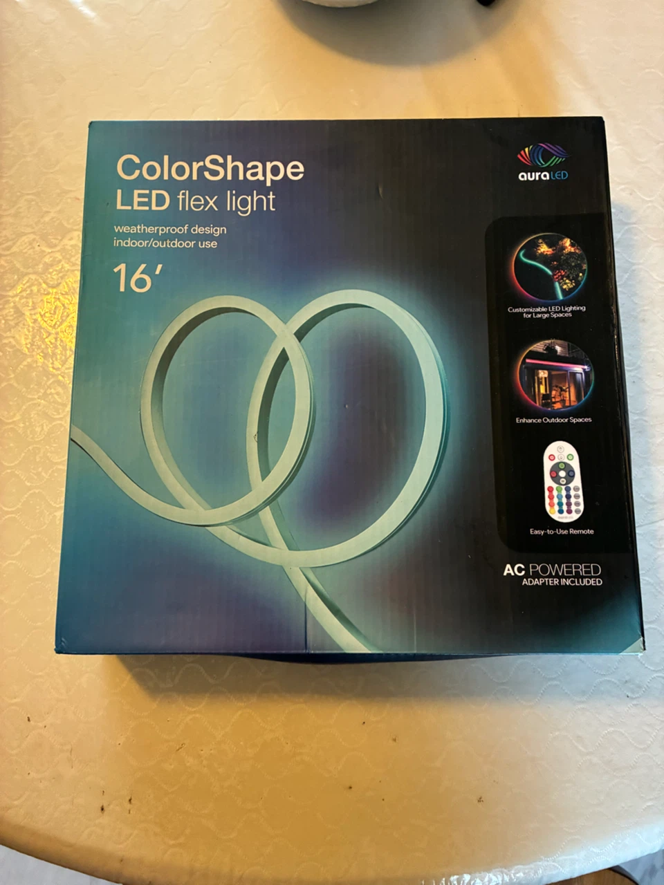 AuraLED ColorShape LED Flex Light - 16'