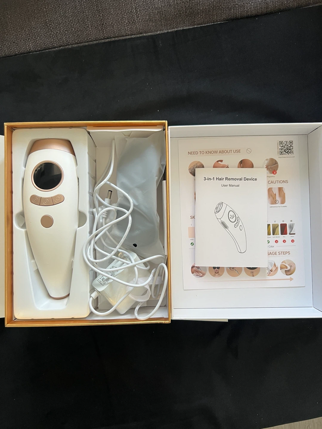 3-in-1 Hair Removal Device