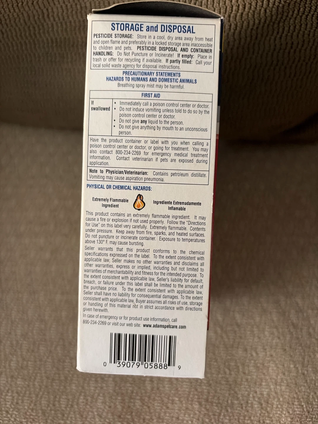 Adams Flea & Tick Indoor Fogger - photo 2