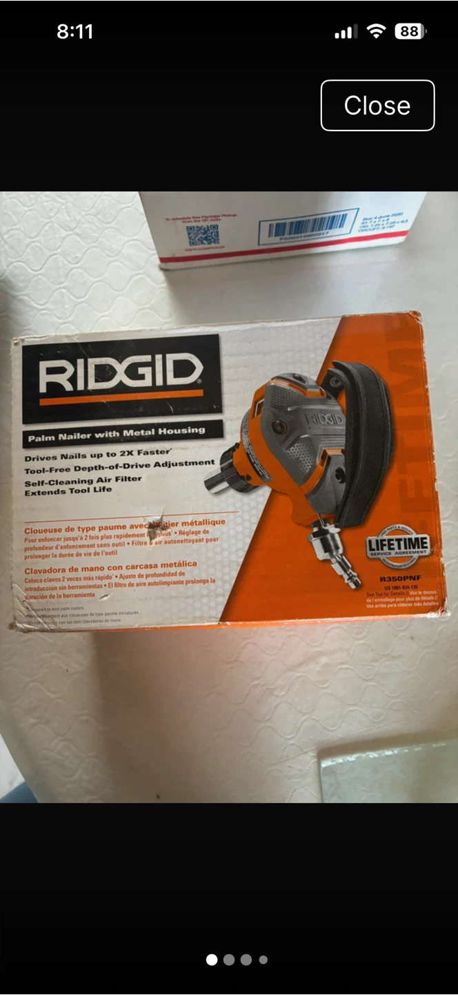 RIDGID Palm Nailer R350PNF