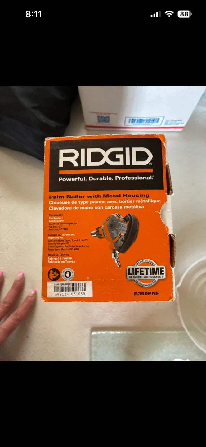 RIDGID Palm Nailer R350PNF - photo 2