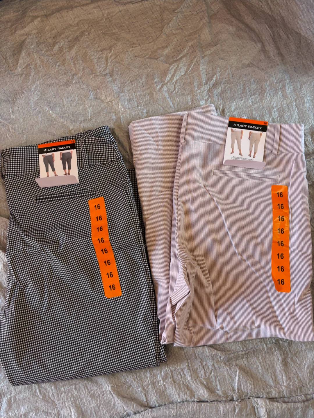 HILARY RADLEY Women's Pants Size 16 (2 pairs)