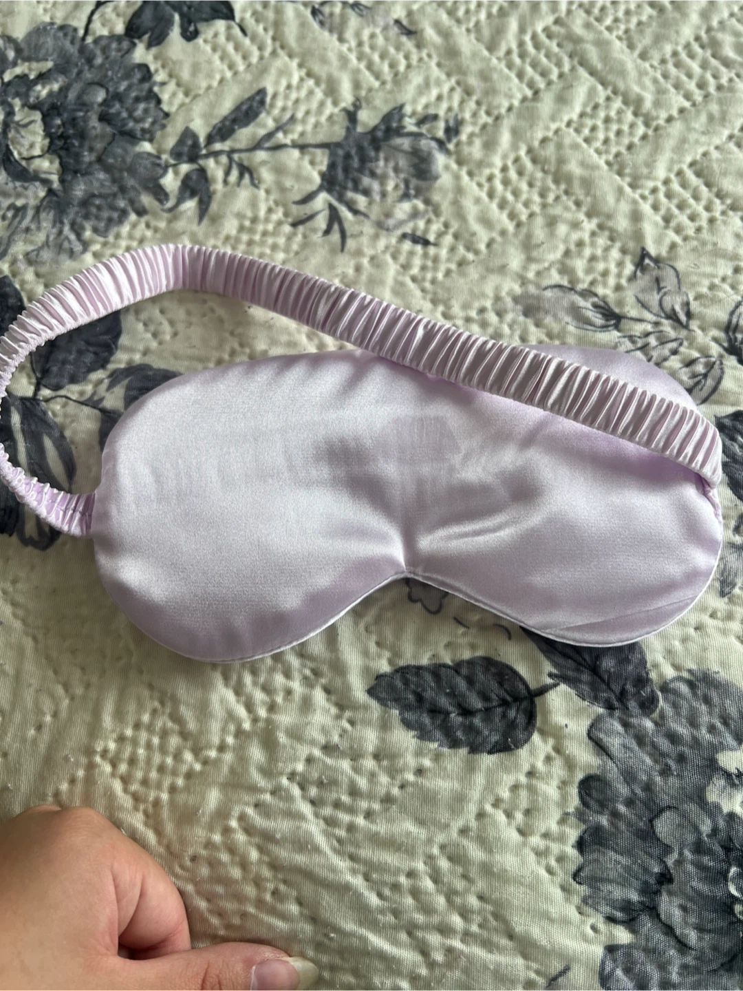 Purple Satin Sleep Mask - photo 2