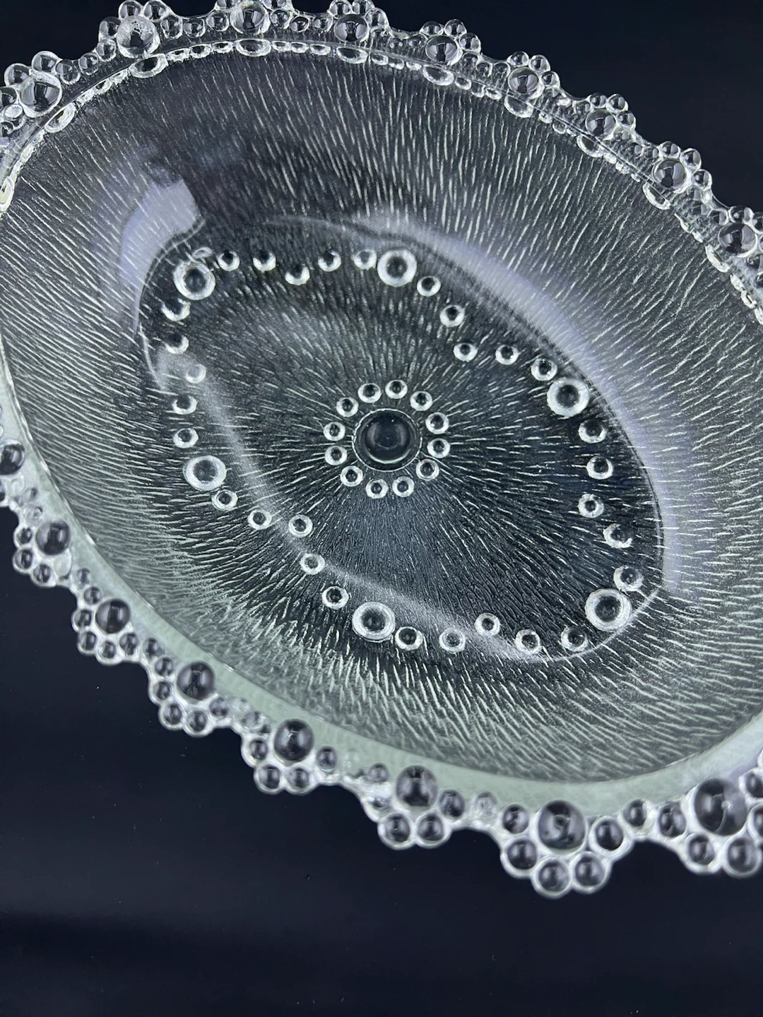 Vintage Masserini Barocco Italian Glass Bowl - photo 2