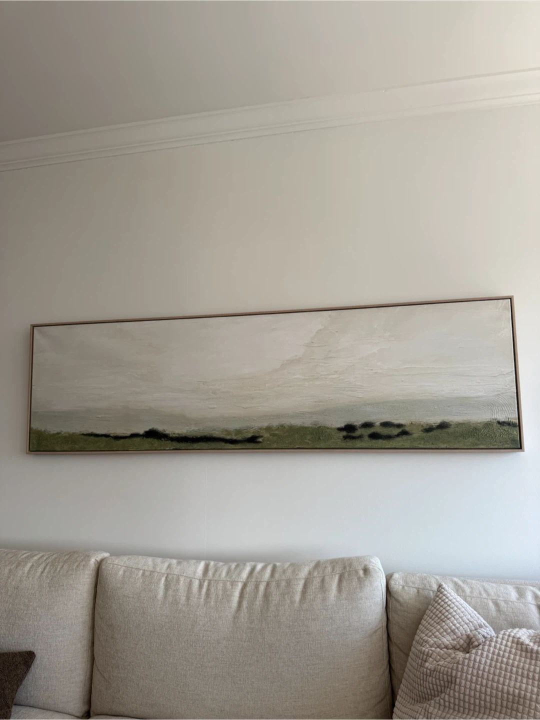 Canvas landscape painting