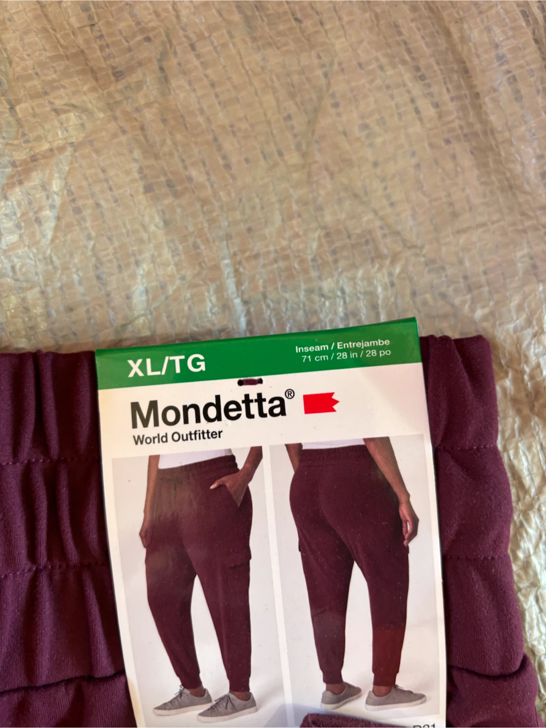 Mondetta World Outfitters Cargo Joggers XL - photo 2