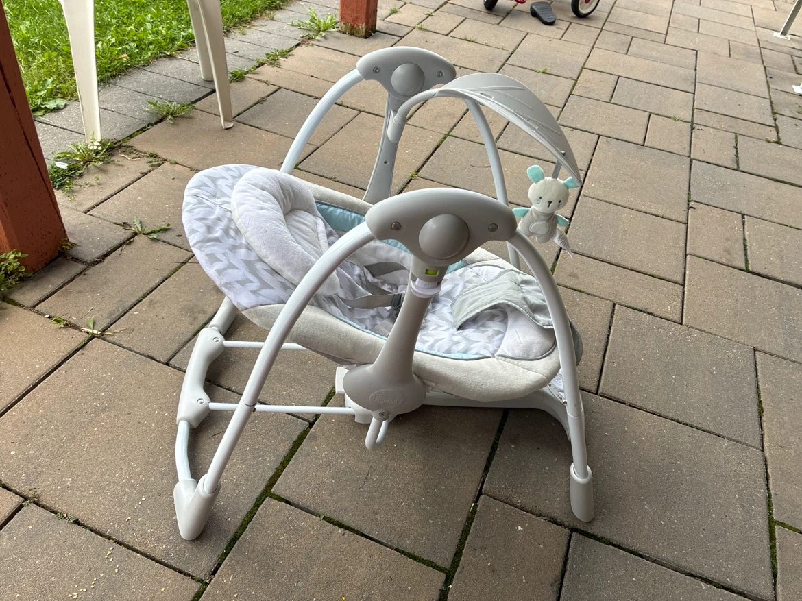 Ingenuity Infant convertible Baby Swing-Washed and sanitized