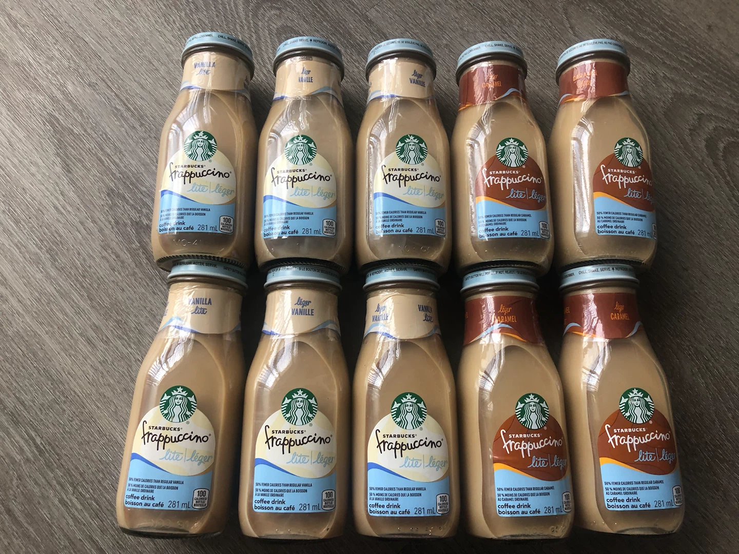 Starbucks Frappuccino Lite Coffee Drinks (Vanilla & Caramel)