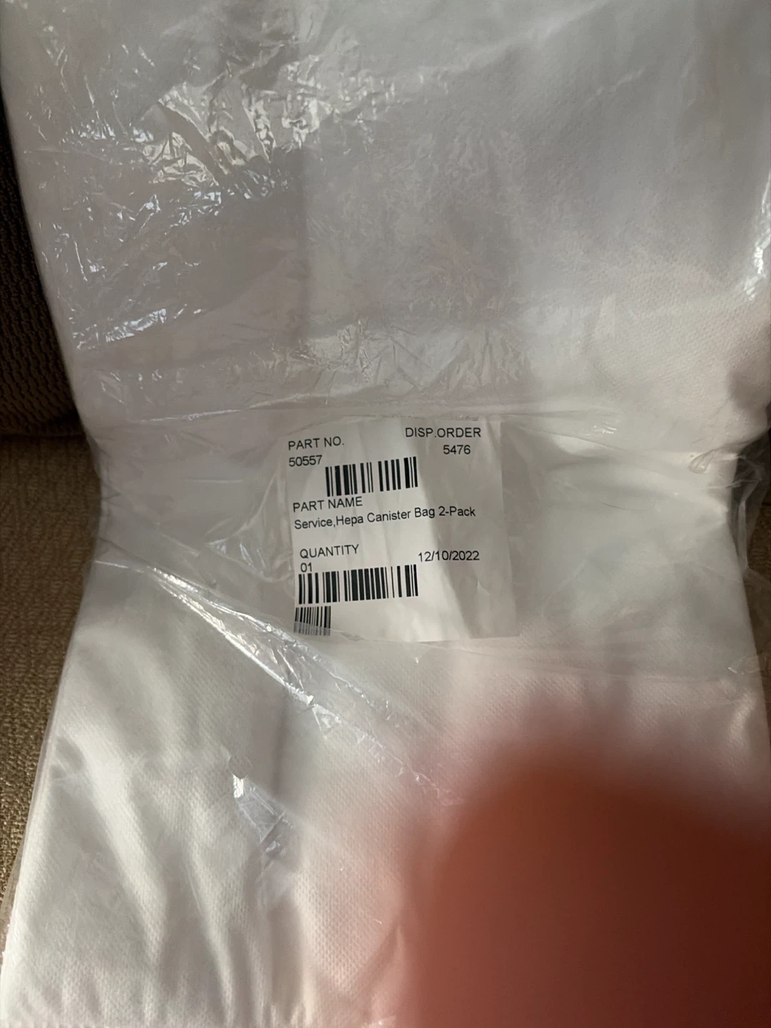 Kenmore Service HEPA Canister Vacuum Bags 2-Pack