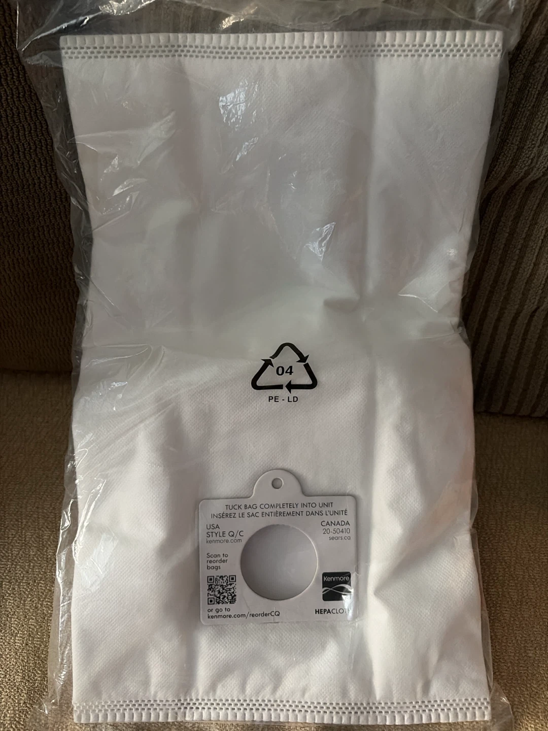 Kenmore Service HEPA Canister Vacuum Bags 2-Pack - photo 2