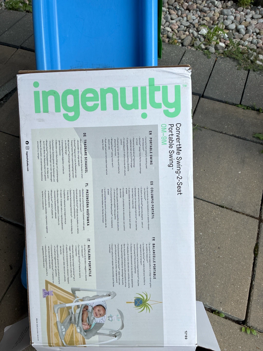 Ingenuity Infant convertible Baby Swing-Washed and sanitized - photo 2