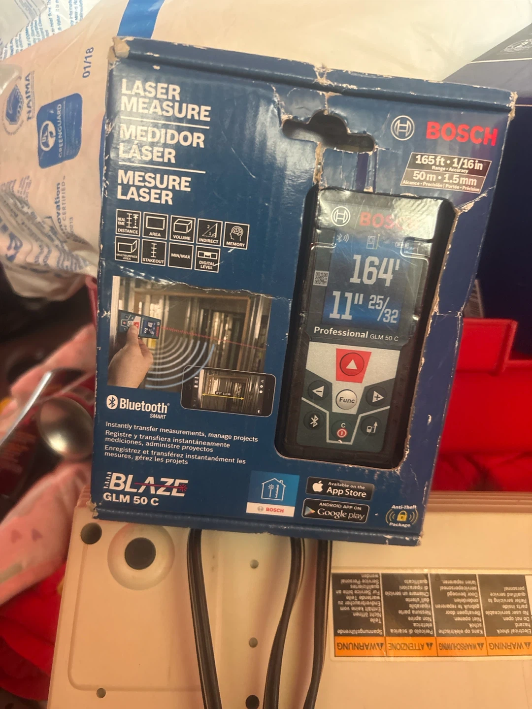 Bosch Blaze GLM 50 C Laser Measure