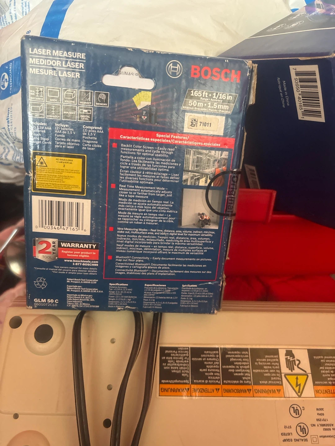 Bosch Blaze GLM 50 C Laser Measure - photo 2