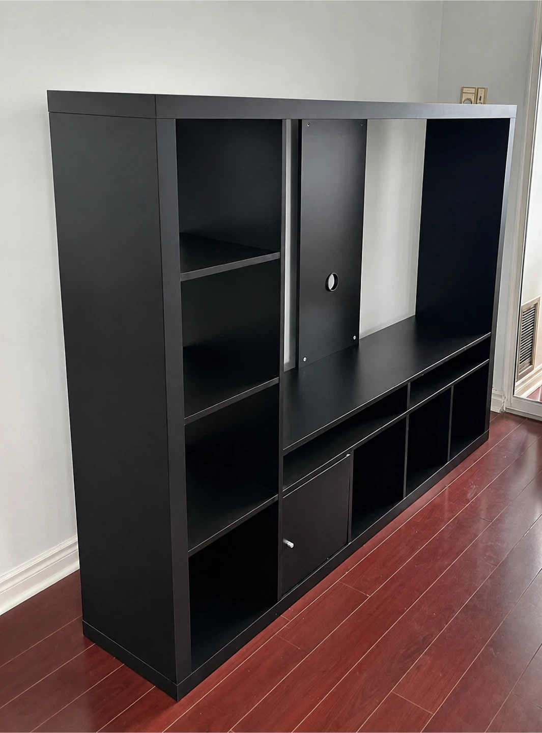 Black Entertainment Unit - 72" Wide