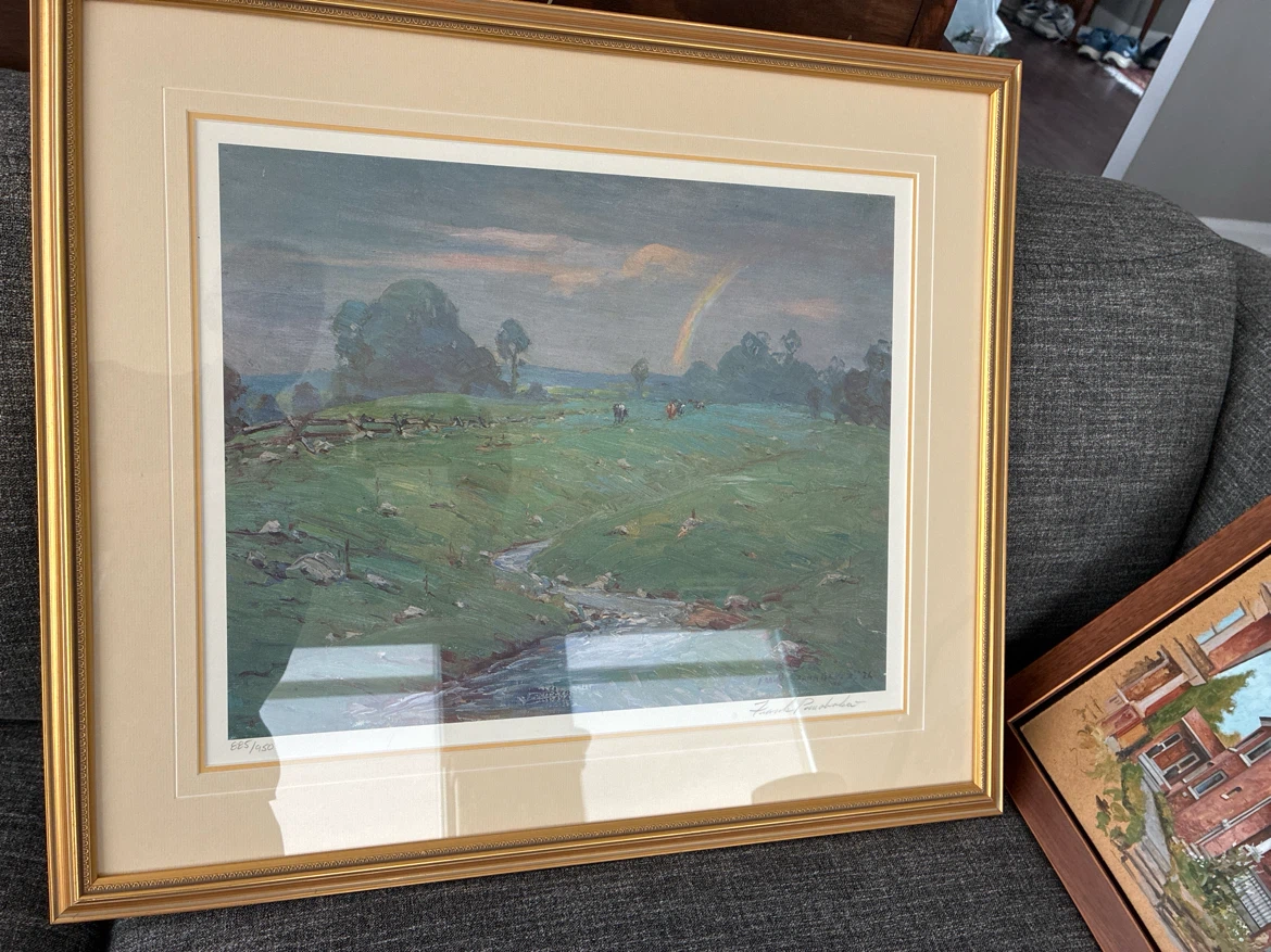 Frank Panabaker Framed Art Print - "885/1950" - photo 3
