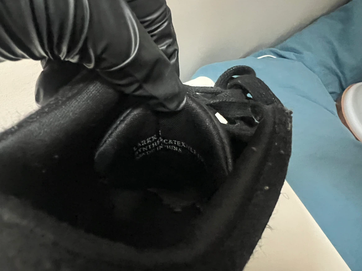 Black High-Top Sneakers - photo 4