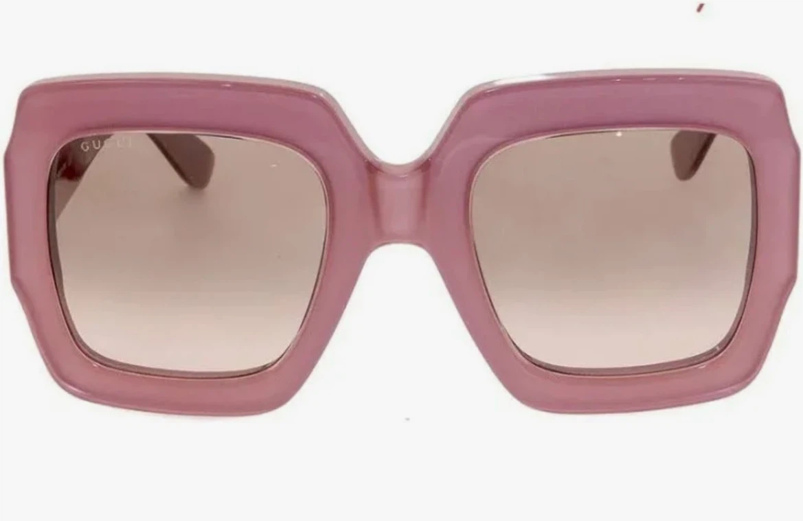 Gucci Pink Square Sunglasses - photo 2