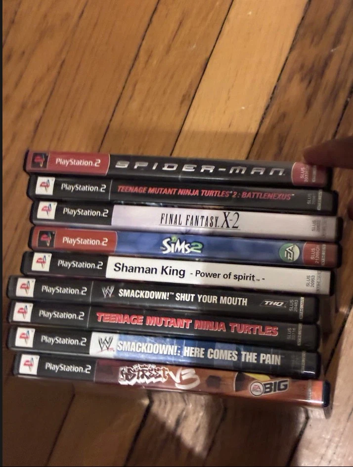Sony PlayStation 2 Console Bundle with Games & Controllers - photo 2